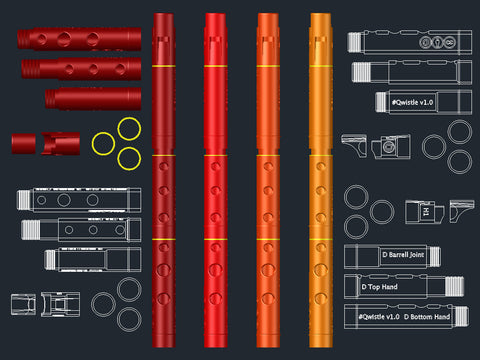 #Qwistle - The Printable Pennywhistle