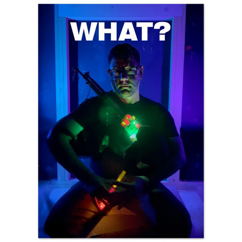 WHAT? Lindsay System "A New Bagpipe" Poster (Semi-Gloss)