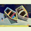 Key of Pink, Two Boats, Under a New Moon