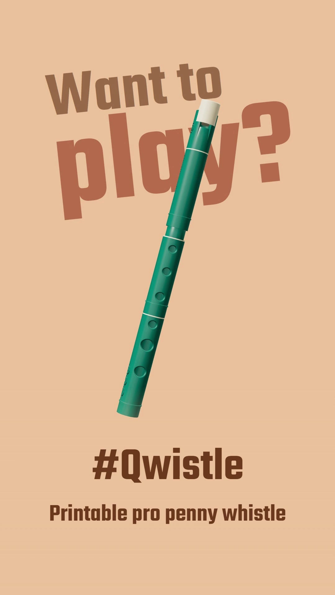 #Qwistle assembled instrument model